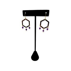 *NEW* Handmade SemiPreciousStone Chandelier Earrings